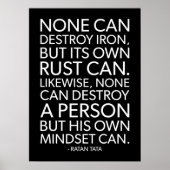 Mindset Quote Poster (Voorkant)