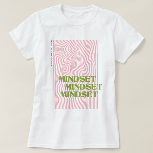 Mindset Retro Golf Grafisch T-shirt (Design voorkant)