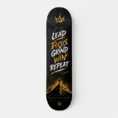 Mindset Skateboard Deck Design | Motiverende Muur (Voorkant)