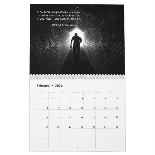 Mindset succes kalender (Feb 2026)