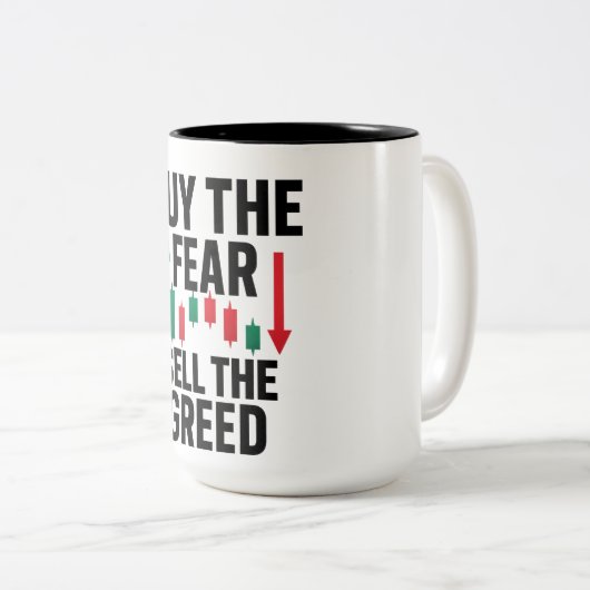 Mindset van handelaar mok (Voorkant rechts)