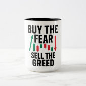 Mindset van handelaar mok (Center)