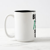 Mindset van handelaar mok (Links)