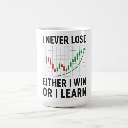 Mindset van handelaar mok (Center)