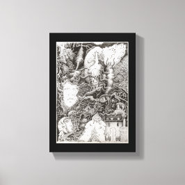 Mindsucker Syndrome Canvas Afdruk