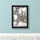 Mindsucker Syndrome Canvas Afdruk (Insitu (Houten vloer))