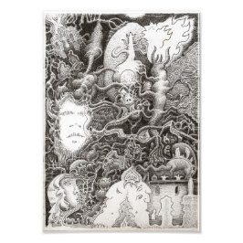 Mindsucker Syndrome, door Brian Benson Foto Afdruk