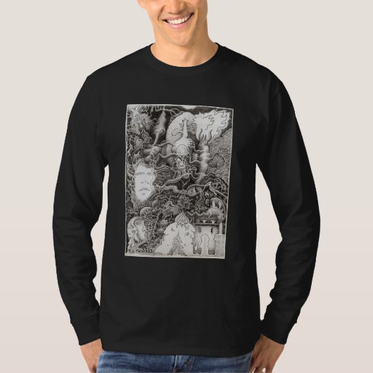 Mindsucker Syndrome, door Brian Benson T-shirt (Voorkant)