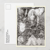 Mindsucker Syndrome, van Brian Benson Flat Card (Voorkant / Achterkant)