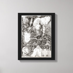 Mindsucker Syndroom Canvas Afdruk