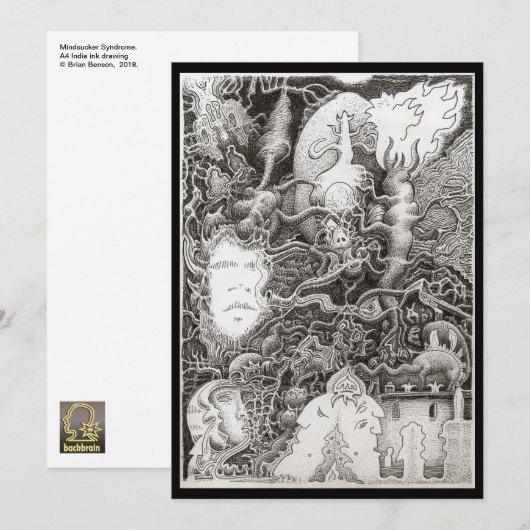 Mindsuckersyndroom platte Kaart (Voorkant / Achterkant)