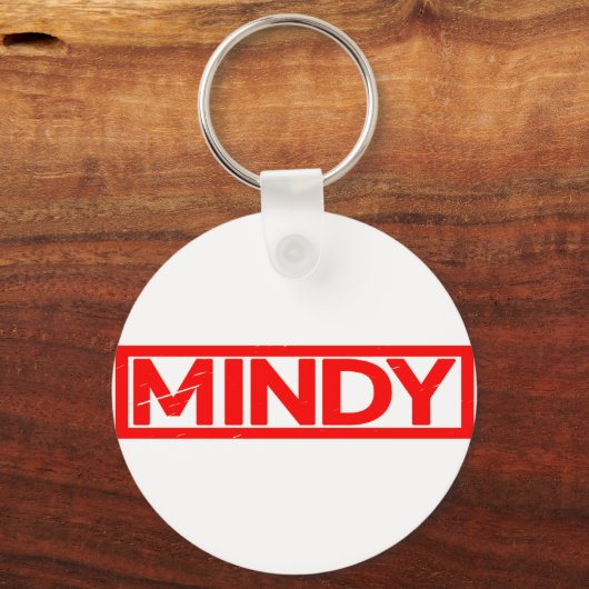 Mindy Stamp Sleutelhanger (Voorkant)