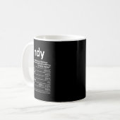 Mindy Voeding Gepersonaliseerde Naam Grappige Kers Koffiemok (Voorkant links)