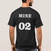 MINE 01. MINE 02. T-SHIRT (Achterkant)