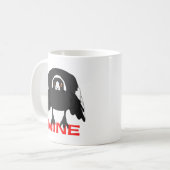 MINE! Australische mok magpie (Voorkant links)