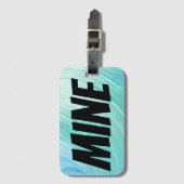 MINE BAGAGELABEL (Voorkant (verticaal))