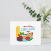 Mine Chicago Style maken Briefkaart (Staand voorkant)