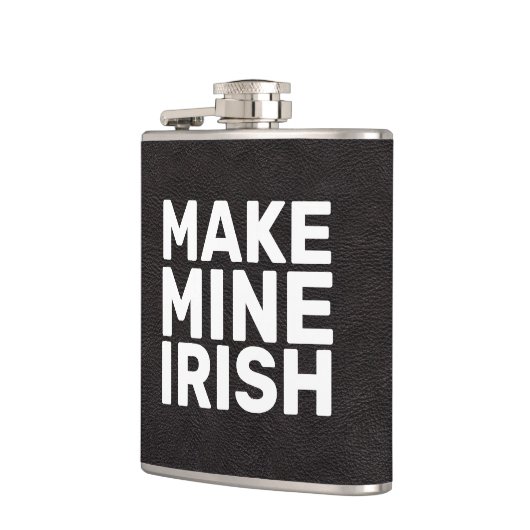 Mine Irish cool grappig Heupfles (Links)
