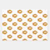 "Mine Mine" Gek Schattige Puffer Liefde Inpakpapier Vel (Voorkant 2)