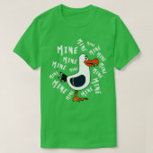 Mine Mine Mine Seagull Funny Bird Lover Beach Chic T-shirt (Design voorkant)