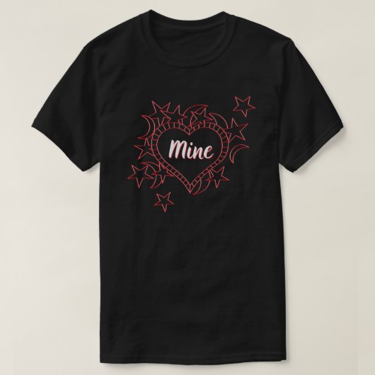 Mine paren Valentijnse T-Shirt (Design voorkant)
