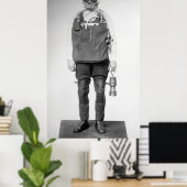 MINE RESCUER c. 1912 Poster (Thuiskantoor)