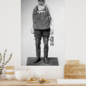 MINE RESCUER c. 1912 Poster (Keuken)