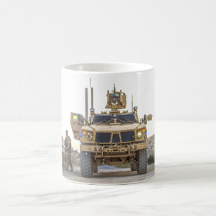 MINE-RESISTENT AMBUSH BESCHERMD VOERTUIG KOFFIEMOK