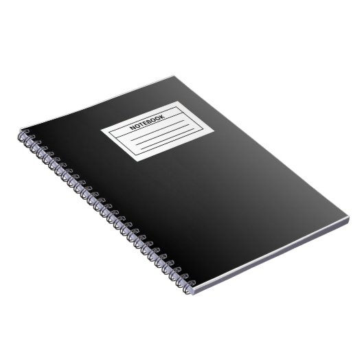 Mine Shaft Kleur Spiraal Foto Notitieboek (Rechterzijde)