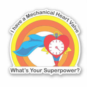 Mine Ticks Superhero Sticker