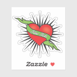 Mine Ticks Tattoo Sticker