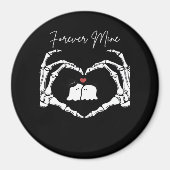 Mine, Valentijnsdag Classic - Skeleton Handen Hore Magneet (Voorkant)