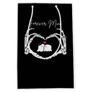 Mine, Valentijnsdag Classic - Skeleton Handen Hore Medium Cadeauzakje