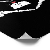 Mine, Valentijnsdag Classic - Skeleton Handen Hore Poster (Hoek)