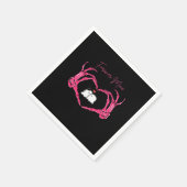 Mine, Valentijnsdag Classic - Skeleton Handen Hore Servet (Hoek)