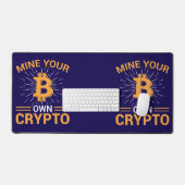 Mine Your Own Crypto Bitcoin Mining, BTC Bureaumat (Keyboard & Muis)
