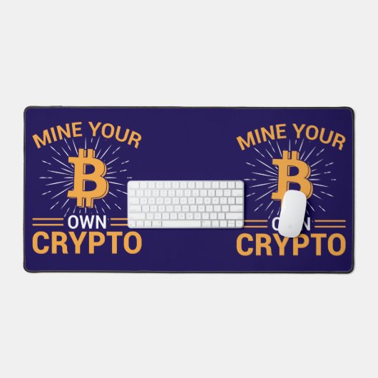 Mine Your Own Crypto Bitcoin Mining, BTC Bureaumat (Keyboard & Muis)