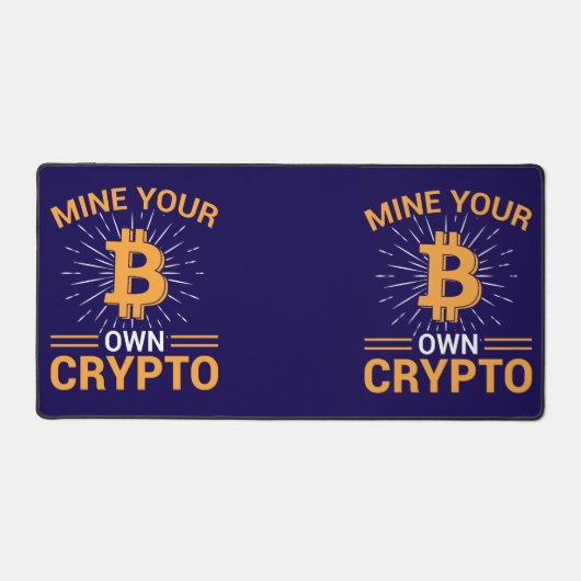 Mine Your Own Crypto Bitcoin Mining, BTC Bureaumat (Voorkant)