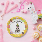 Mineature Schnauzer Dog Birthday Party Paper Bord (Feest)