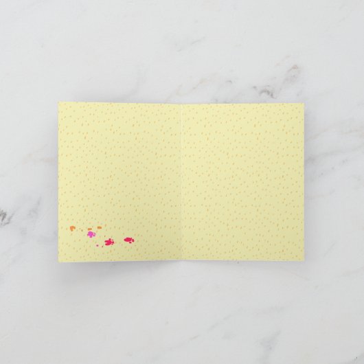 Mineature Schnauzer Dog Fun Art Verjaardagsfeest Bedankkaart (Binnen)