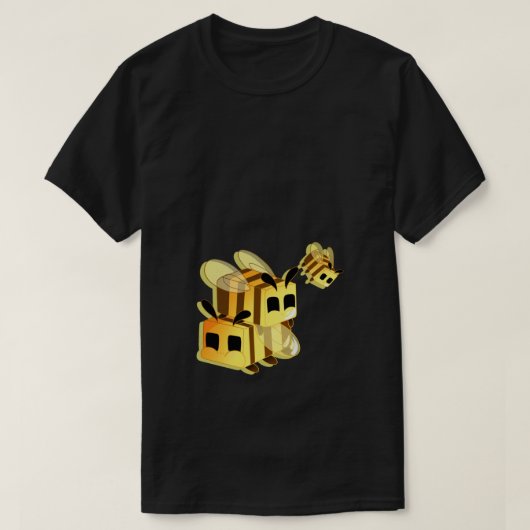 Minecrafbijen 1 t-shirt (Design voorkant)