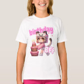 Minecraft Aphmau, Verjaardag BFF, Schattigee Youtu T-shirt (Voorkant)