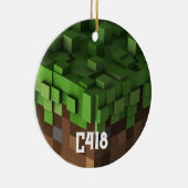 Minecraft C418 Keramisch Ornament (Rechts)