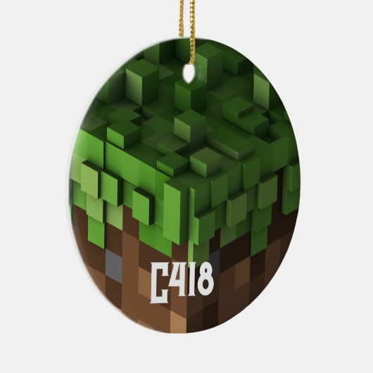 Minecraft C418 Keramisch Ornament (Rechts)