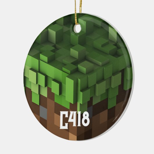 Minecraft C418 Keramisch Ornament (Links)