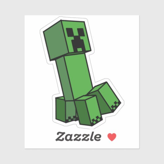 Minecraft Creeper Minecrafter Creepers Sticker (Vel)