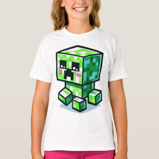 Minecraft Creeper, Schattige, Minecrafter, Kawaii  T-shirt