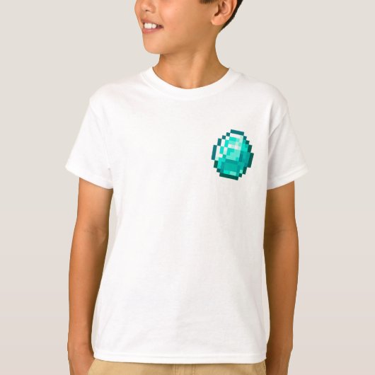 Minecraft Diamond Hunter T-Shirt (Voorkant)