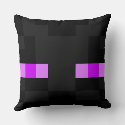 Minecraft enderman gooi kussen (Achterkant)