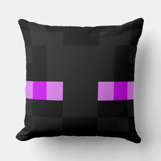 Minecraft enderman gooi kussen (Voorkant)